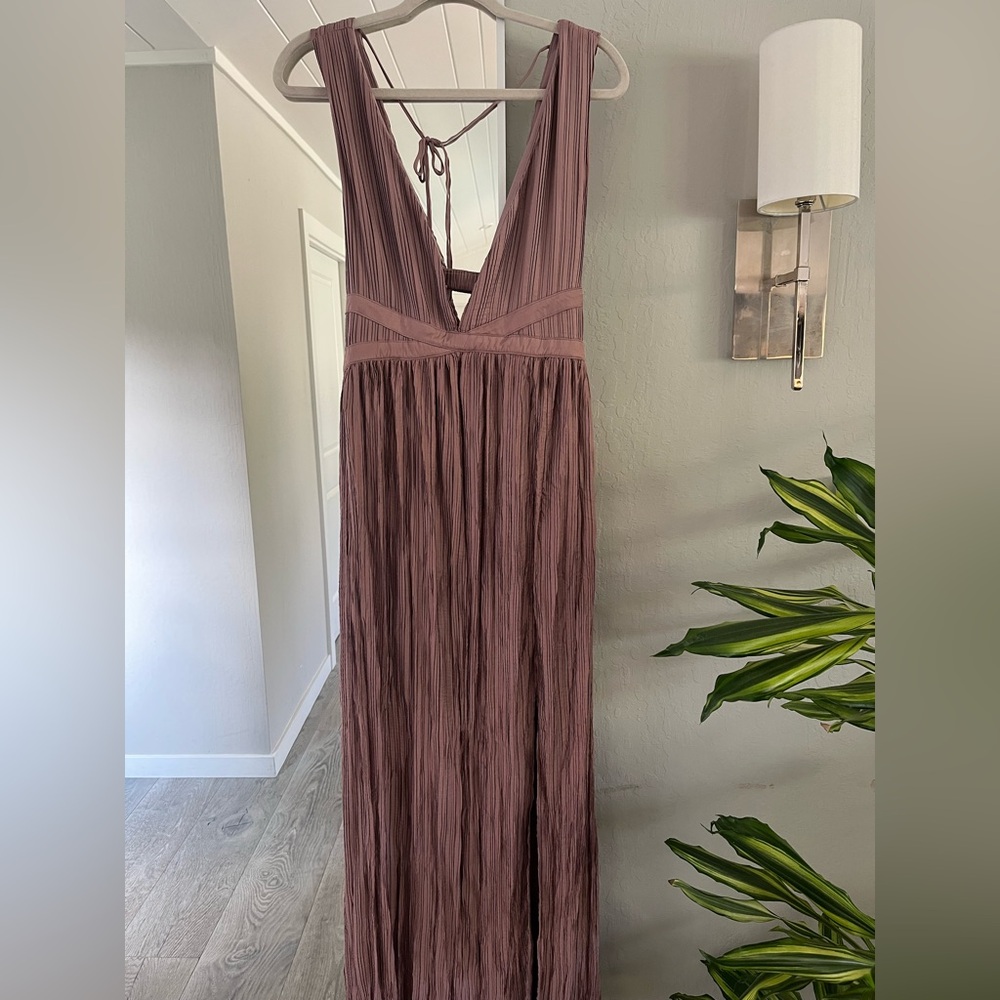Astr Mauve Maxi Dress